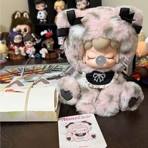 Authentic Nanci Plush Toy with box bag and card